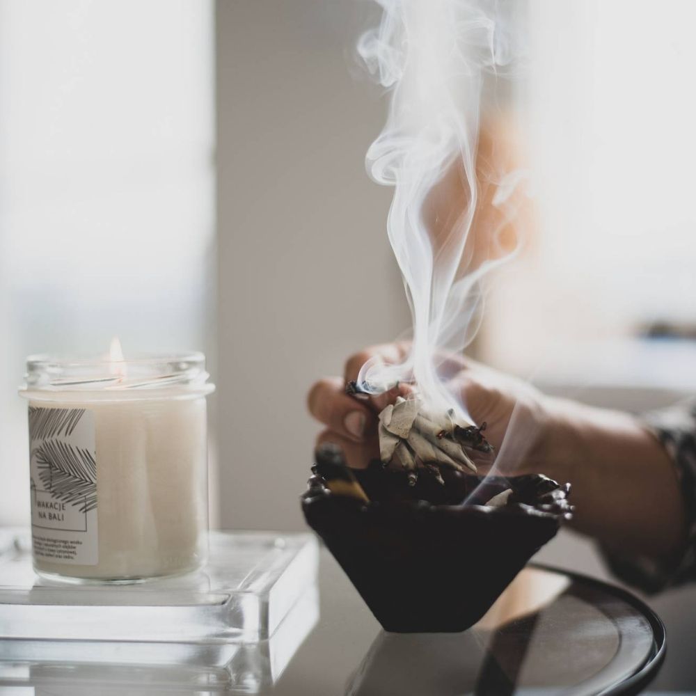 Biała szałwia do oczyszczania